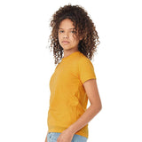 3413Y BELLA + CANVAS Youth Triblend Tee Mustard Triblend