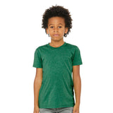 3413Y BELLA + CANVAS Youth Triblend Tee Kelly Triblend