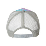 9200 Colortone Tie-Dyed 5-Panel Trucker Cap Pastel