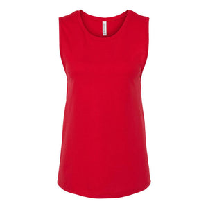 6003 BELLA + CANVAS Women's Jersey Muscle Tank Red