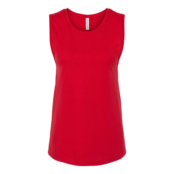 6003 BELLA + CANVAS Women's Jersey Muscle Tank Red