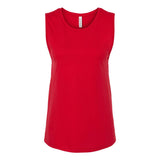 6003 BELLA + CANVAS Women's Jersey Muscle Tank Red