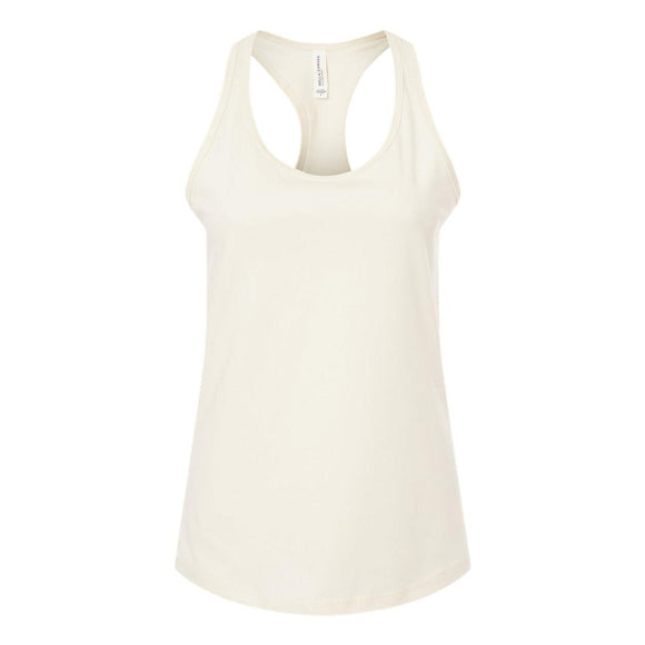 6008 BELLA + CANVAS Women's Jersey Racerback Tank Natural