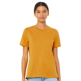 6400CVC BELLA + CANVAS Women’s Relaxed Fit Heather CVC Tee Heather Mustard