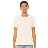 6400CVC BELLA + CANVAS Women’s Relaxed Fit Heather CVC Tee Heather Natural