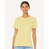 6400CVC BELLA + CANVAS Women’s Relaxed Fit Heather CVC Tee Heather French Vanilla