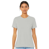 6400CVC BELLA + CANVAS Women’s Relaxed Fit Heather CVC Tee Heather Silver