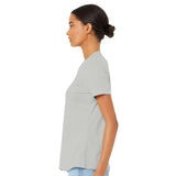 6400CVC BELLA + CANVAS Women’s Relaxed Fit Heather CVC Tee Heather Silver