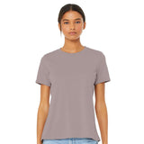 6400CVC BELLA + CANVAS Women’s Relaxed Fit Heather CVC Tee Heather Pink Gravel