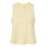 6682 BELLA + CANVAS Women's Racerback Crop Tank Heather French Vanilla