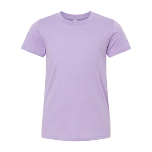 3001Y BELLA + CANVAS Youth Jersey Tee Dark Lavender