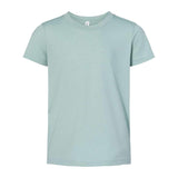 3001YCVC BELLA + CANVAS Youth CVC Jersey Tee Heather Dusty Blue