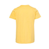 3001YCVC BELLA + CANVAS Youth CVC Jersey Tee Heather Yellow Gold