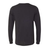 3501CVC BELLA + CANVAS Heather CVC Long Sleeve Tee Black Heather