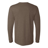 3501CVC BELLA + CANVAS Heather CVC Long Sleeve Tee Heather Brown