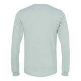 3501CVC BELLA + CANVAS Heather CVC Long Sleeve Tee Heather Dusty Blue