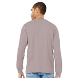 3501CVC BELLA + CANVAS Heather CVC Long Sleeve Tee Heather Pink Gravel