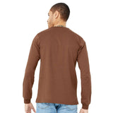 3501 BELLA + CANVAS Unisex Jersey Long Sleeve Tee Chestnut