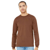 3501 BELLA + CANVAS Unisex Jersey Long Sleeve Tee Chestnut