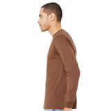 3501 BELLA + CANVAS Unisex Jersey Long Sleeve Tee Chestnut