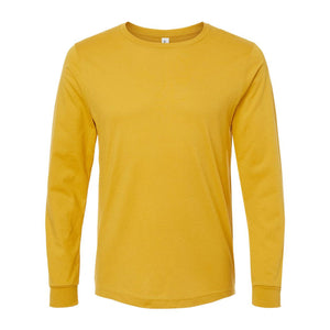 3501 BELLA + CANVAS Unisex Jersey Long Sleeve Tee Mustard