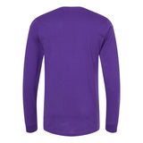 3501 BELLA + CANVAS Unisex Jersey Long Sleeve Tee Team Purple