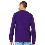 3501 BELLA + CANVAS Unisex Jersey Long Sleeve Tee Team Purple