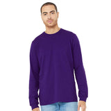 3501 BELLA + CANVAS Unisex Jersey Long Sleeve Tee Team Purple