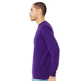 3501 BELLA + CANVAS Unisex Jersey Long Sleeve Tee Team Purple