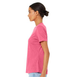 6413 BELLA + CANVAS Women’s Relaxed Fit Triblend Tee Charity Pink Triblend