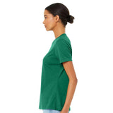 6413 BELLA + CANVAS Women’s Relaxed Fit Triblend Tee Kelly Triblend