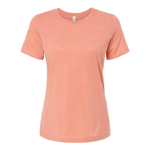 6413 BELLA + CANVAS Women’s Relaxed Fit Triblend Tee Sunset Triblend