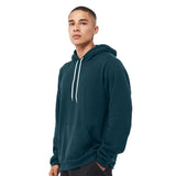 3719 BELLA + CANVAS Sponge Fleece Hoodie Atlantic