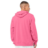 3719 BELLA + CANVAS Sponge Fleece Hoodie Heather Charity Pink