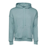 3729 BELLA + CANVAS Sponge Fleece Drop Shoulder Hoodie Heather Blue Lagoon