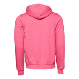 3739 BELLA + CANVAS Sponge Fleece Full-Zip Hoodie Heather Charity Pink