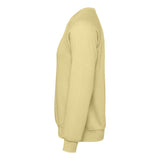 3901 BELLA + CANVAS Sponge Fleece Raglan Crewneck Sweatshirt French Vanilla