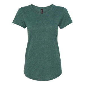 6750L Gildan Softstyle® Women’s Triblend T-Shirt Heather Dark Green