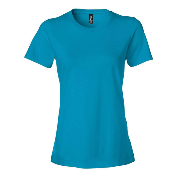 880 Gildan Softstyle® Women’s Lightweight T-Shirt Caribbean Blue