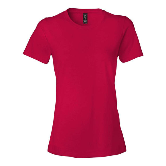 880 Gildan Softstyle® Women’s Lightweight T-Shirt True Red