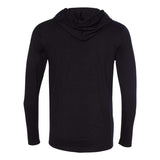 987 Gildan Softstyle® Lightweight Hooded Long Sleeve T-Shirt Black/ Dark Grey