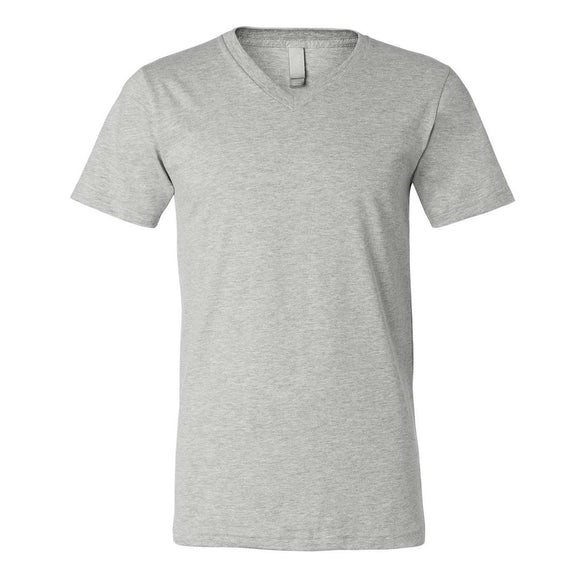 3005CVC BELLA + CANVAS Heather CVC V-Neck Tee Athletic Heather