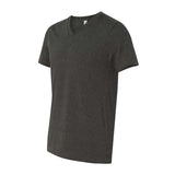 3005CVC BELLA + CANVAS Heather CVC V-Neck Tee Dark Grey Heather