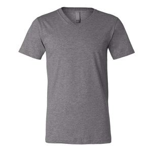 3005CVC BELLA + CANVAS Heather CVC V-Neck Tee Deep Heather