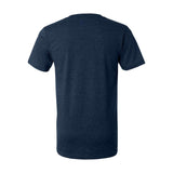 3005CVC BELLA + CANVAS Heather CVC V-Neck Tee Heather Navy