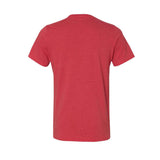 3005CVC BELLA + CANVAS Heather CVC V-Neck Tee Heather Red