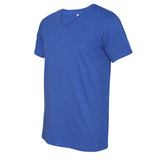 3005CVC BELLA + CANVAS Heather CVC V-Neck Tee Heather True Royal