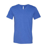 3005CVC BELLA + CANVAS Heather CVC V-Neck Tee Heather True Royal