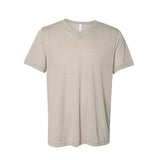 3655 BELLA + CANVAS Textured Jersey V-Neck Tee Stone Marble