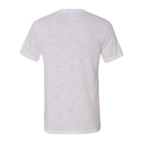 3655 BELLA + CANVAS Textured Jersey V-Neck Tee White Slub